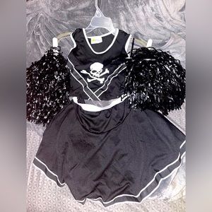 Pirate cheerleader size large youth